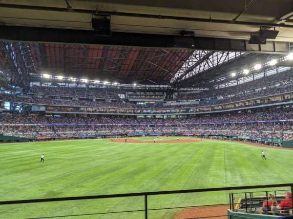 Globe Life Field, section: 28, row: 2, seat: 13