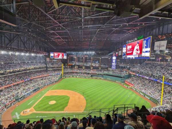 Globe Life Field, section: 317, row: 10, seat: 18