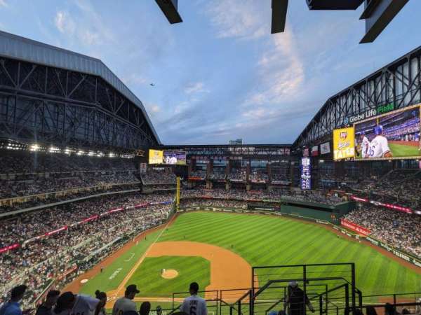 Globe Life Field, section: 316, row: 7, seat: 18