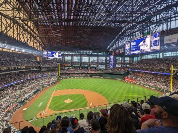 Globe Life Field, section: 222, row: 7, seat: 14
