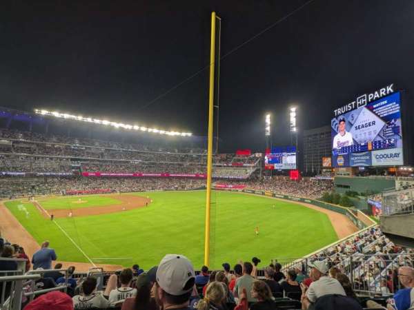 Truist Park, section: 210, row: 8, seat: 11