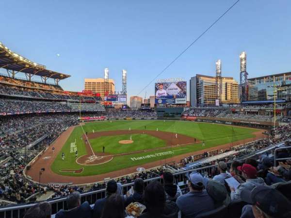 Truist Park, section: 223, row: 4, seat: 9
