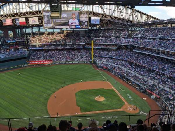 Globe Life Field, section: 307, row: 9, seat: 17