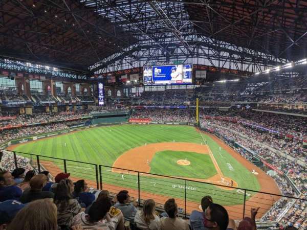 Globe Life Field, section: 212, row: 4, seat: 13