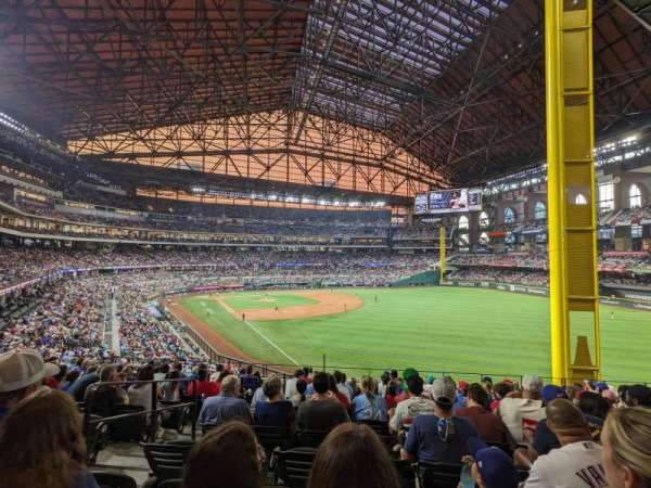 Globe Life Field, section: 127, row: 12, seat: 4