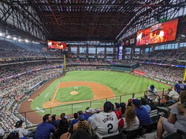 Globe Life Field, section: 222, row: 6, seat: 16