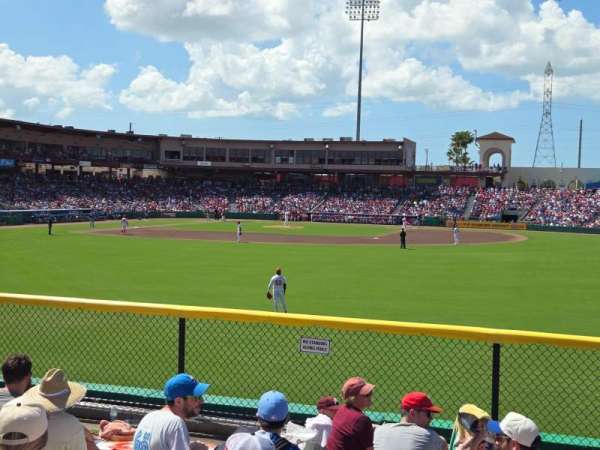BayCare Ballpark, section: Berm
