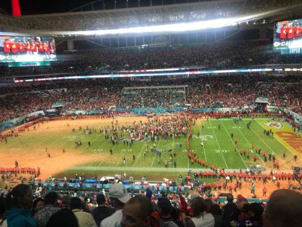 Hard Rock Stadium, section: 317, row: 10