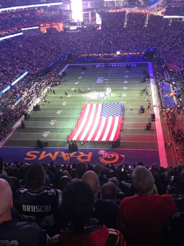 Mercedes-Benz Stadium, section: 324, row: 19