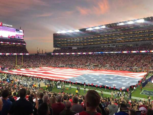 Levi's Stadium, section: 133, row: 25