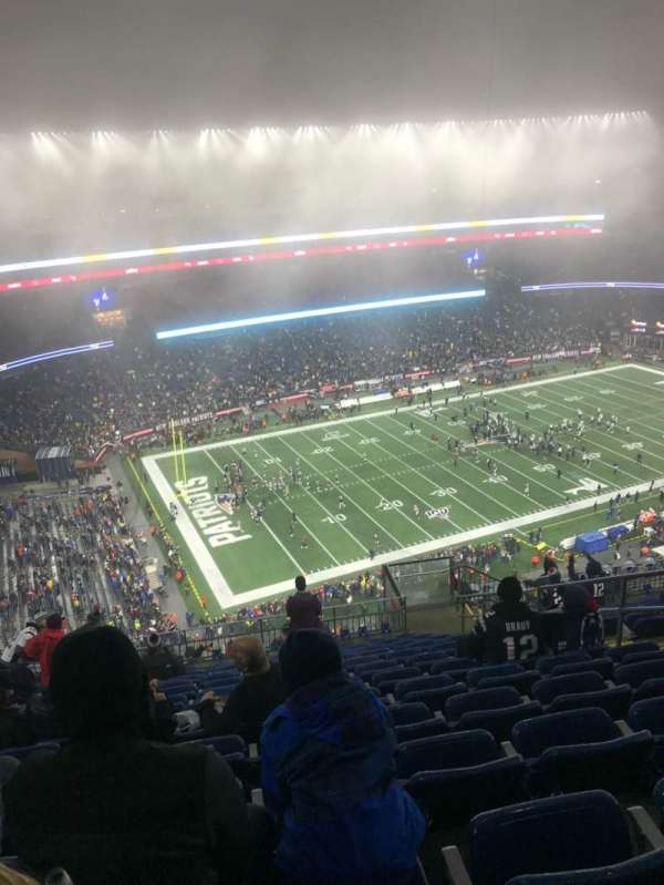 Gillette Stadium, section: 337, row: 30