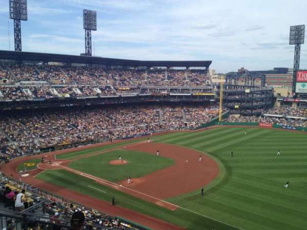 PNC Park, section: 305, row: H, seat: 3