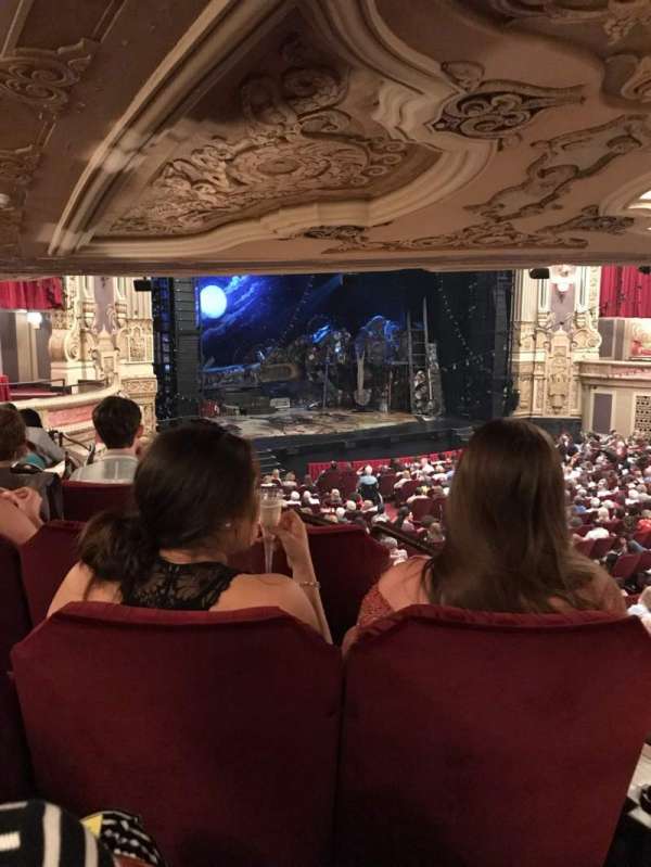 James M. Nederlander Theatre, section: Dress Circle L, row: LL, seat: 7