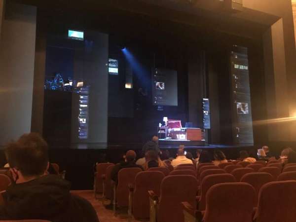 Music Box Theatre, section: Orchestra L, row: K, seat: 1