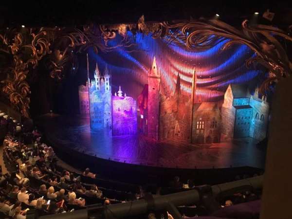 Gillian Lynne Theatre, section: Circle, row: A, seat: 27