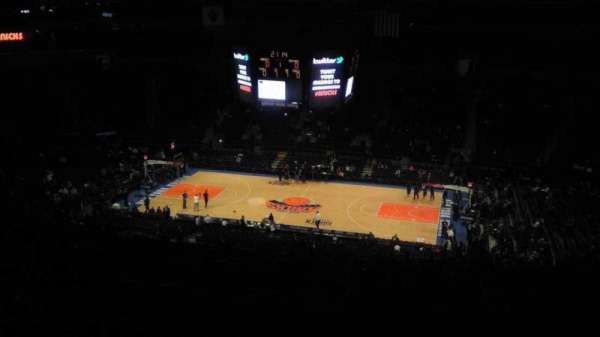 Madison Square Garden, section: 412, row: e, seat: 1
