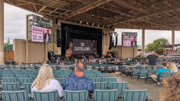 Ruoff Music Center, section: D, row: P, seat: 3