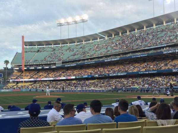 Dodger Stadium, section: 21FD, row: B, seat: 3
