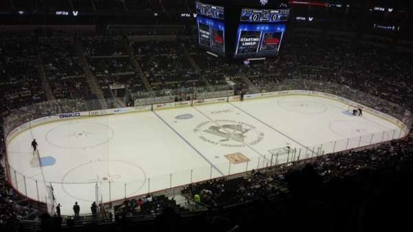 PPG Paints Arena, section: 222, row: H, seat: 19