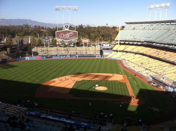 Dodger Stadium, section: 11RS, row: O, seat: 6