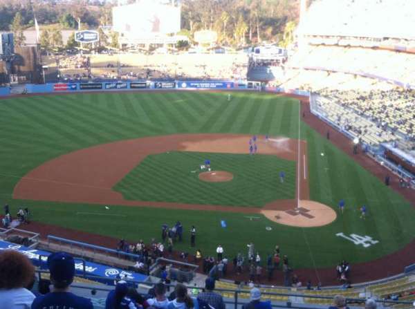 Dodger Stadium, section: 9RS, row: M, seat: 12