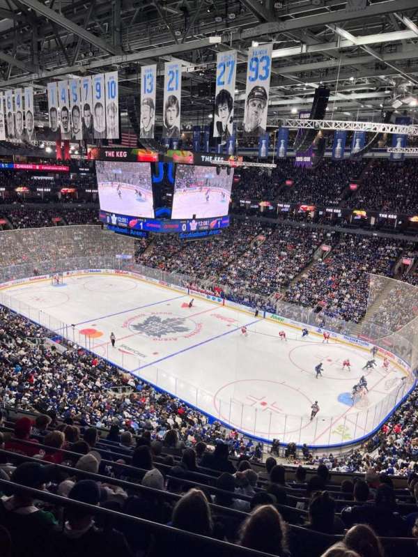 Scotiabank Arena, section: 306, row: 9, seat: 23
