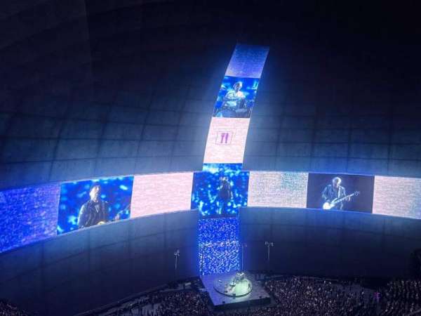 The Sphere, Vegas, section: 404, row: 5, seat: 21