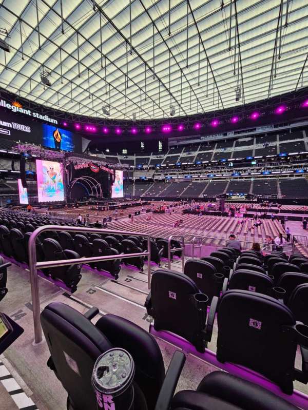Allegiant Stadium, section: C111, row: 15, seat: 17
