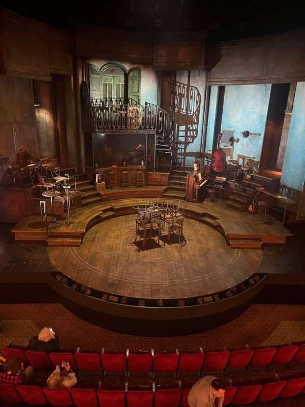 Walter Kerr Theatre, section: Mezzanine C, row: A, seat: 109