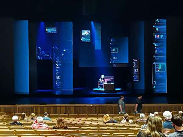 Velma V. Morrison Center for the Performing Arts, section: Floor 5, row: X, seat: 25