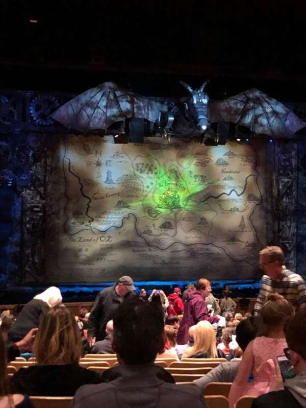 Velma V. Morrison Center for the Performing Arts, section: Floor 5, row: Z, seat: 44