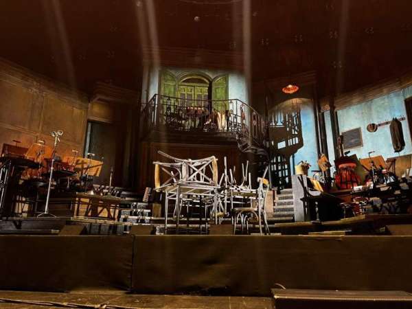 Velma V. Morrison Center for the Performing Arts, section: ORCH, row: A, seat: 9