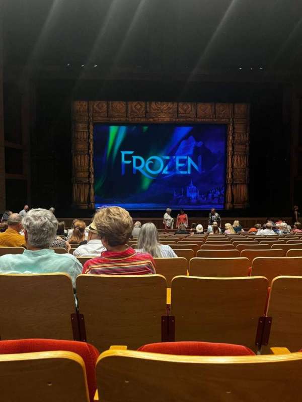 Velma V. Morrison Center for the Performing Arts, section: FLR3, row: M, seat: 31