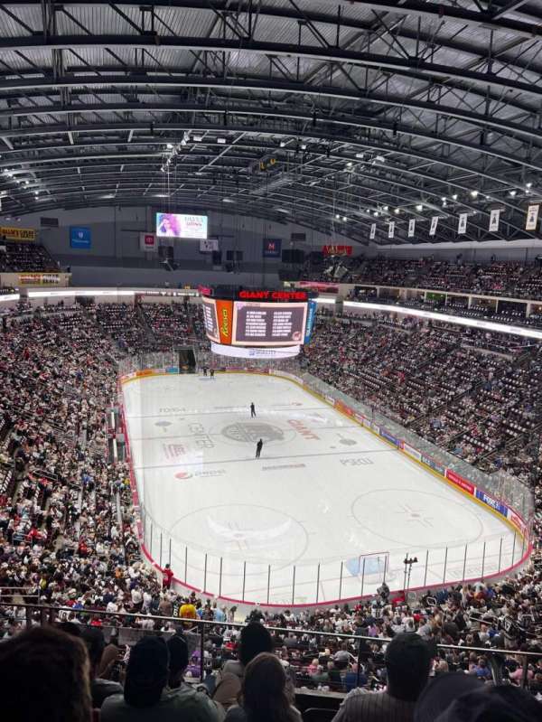 Giant Center, section: 225, row: E, seat: 10