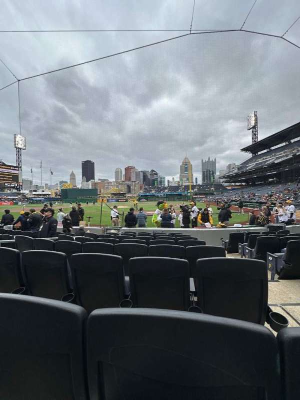 PNC Park, section: 19, row: H, seat: 1-2