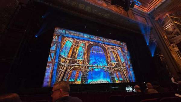 Hollywood Pantages Theatre, section: Orchestra LC, row: D, seat: 301