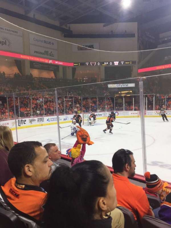 PPL Center, section: 117, row: 4, seat: 1