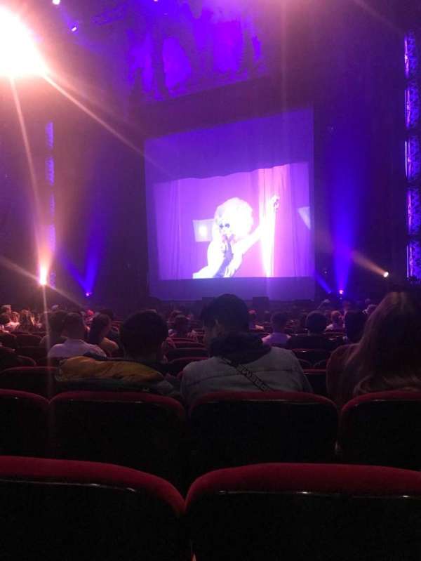 The United theater on Broadway, section: Orchestra, row: T, seat: 5