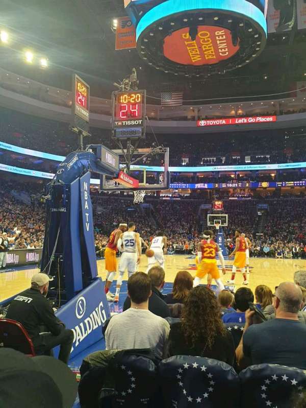 Xfinity Mobile Arena, section: R108, row: B, seat: 5