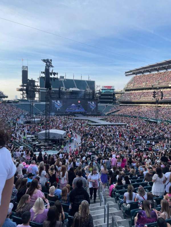 Lincoln Financial Field, section: 108, row: 36, seat: 1