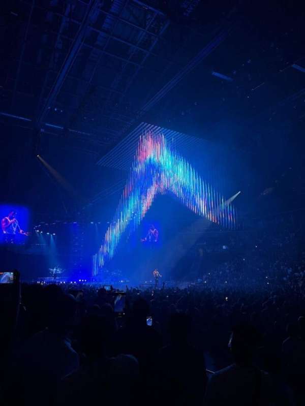 Barclays Center, section: 22, row: 3, seat: 1
