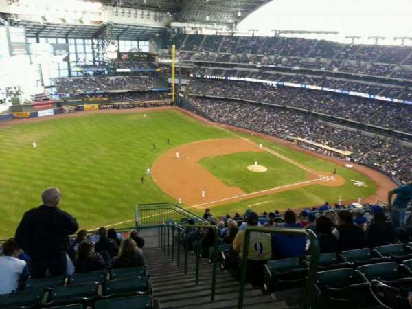 American Family Field, section: 432, row: 16, seat: 1