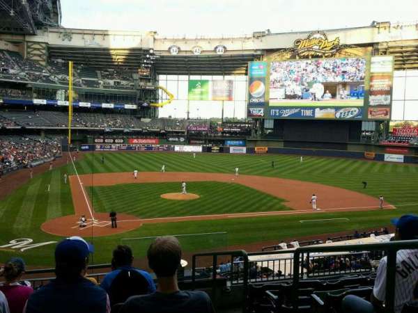 American Family Field, section: 216, row: 7, seat: 14