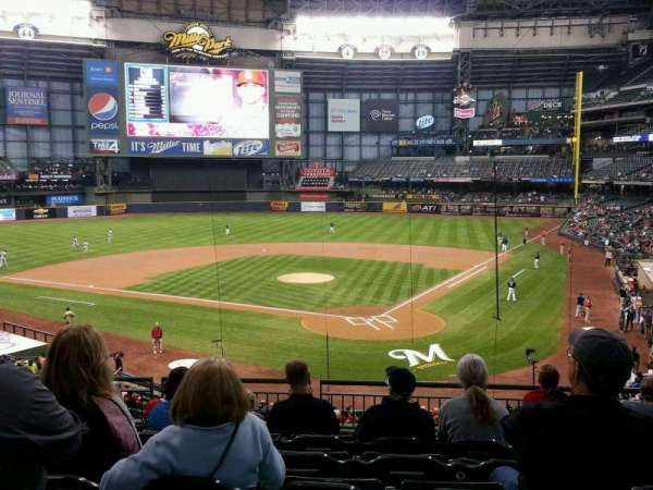 American Family Field, section: 220, row: 7, seat: 7