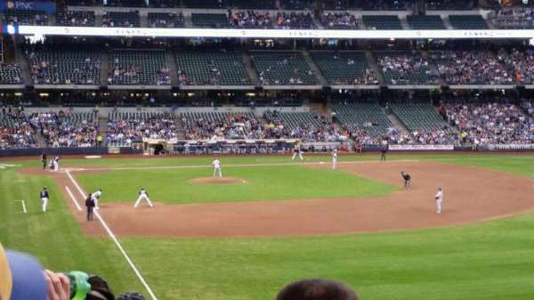 American Family Field, section: 206, row: 5, seat: 14