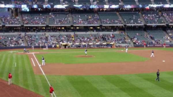 American Family Field, section: 206, row: 1, seat: 14