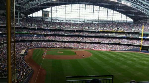 American Family Field, section: 305, row: 4, seat: 6