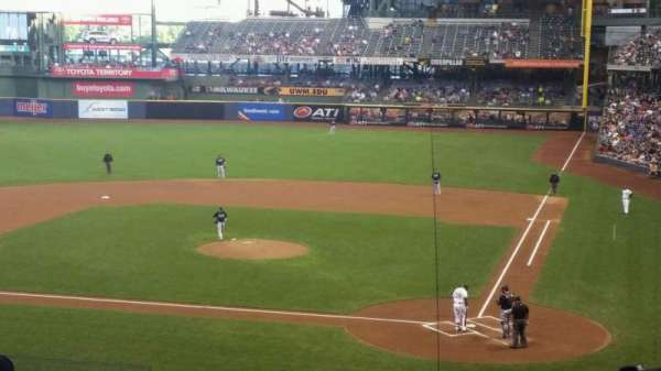 American Family Field, section: 221, row: 7, seat: 9