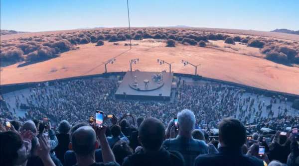 The Sphere, Vegas, section: 307, row: 14, seat: 9