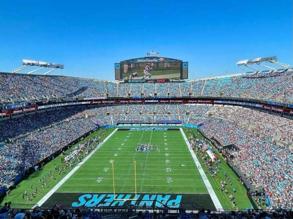 Bank of America Stadium, section: 527, row: 13, seat: 24